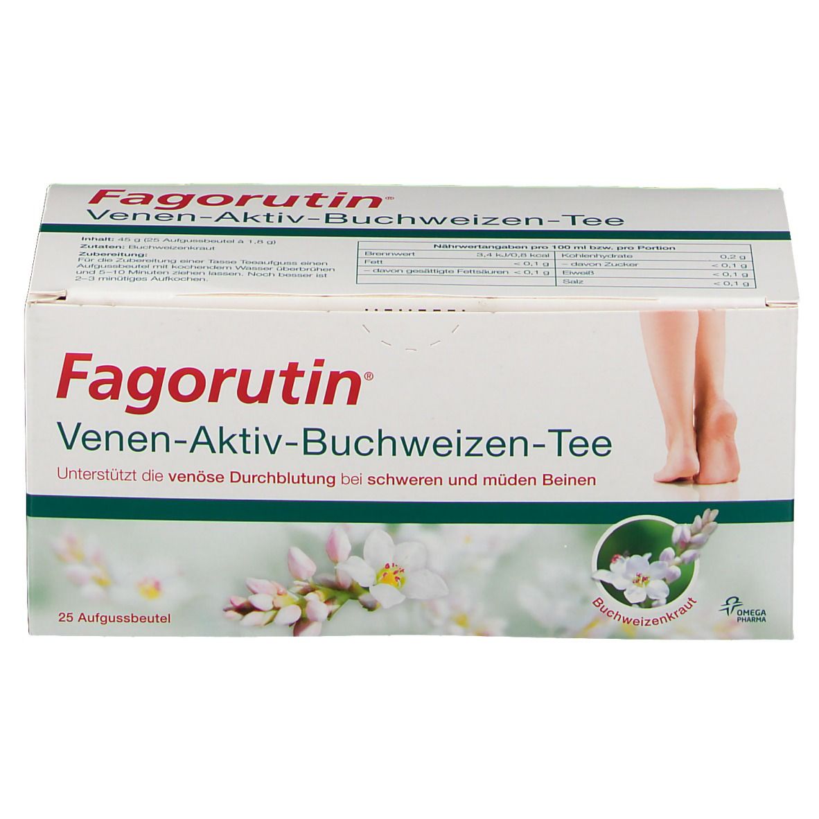 Fagorutin® Venen Aktiv Buchweizen-Tee