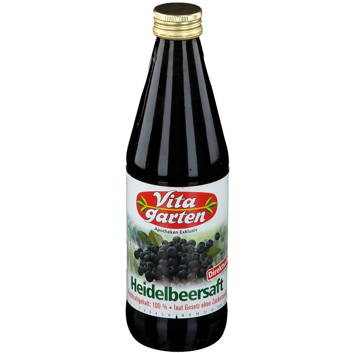 Vitagarten Heidelbeersaft 330 ml - Shop Apotheke