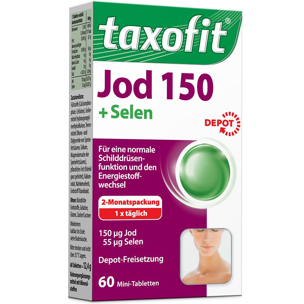 taxofit® Jod +Selen Depot Tabletten