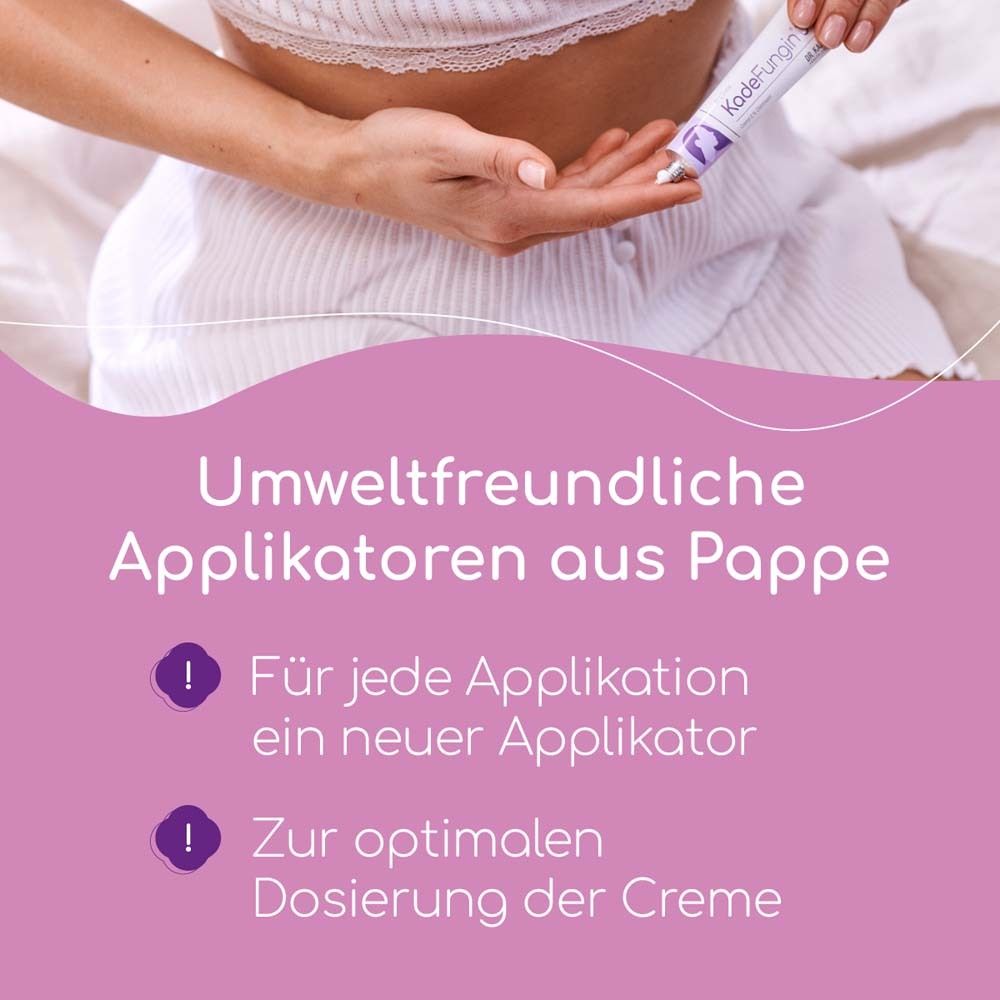 Applikatoren aus Pappe. Text: Umweltfreundliche Applikatoren. Weitere Texte: Für jede Applikation ein neuer Applikator.