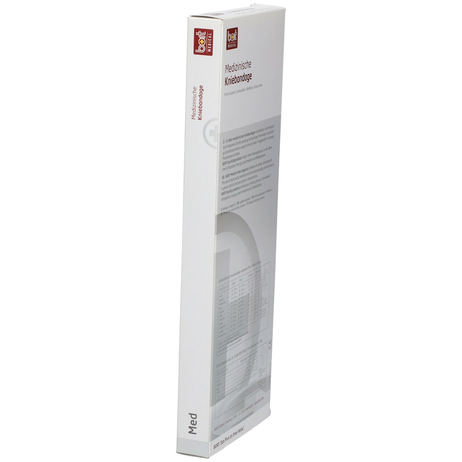 BORT Kniebandage mit Patella-Aussparung Gr. XL haut
