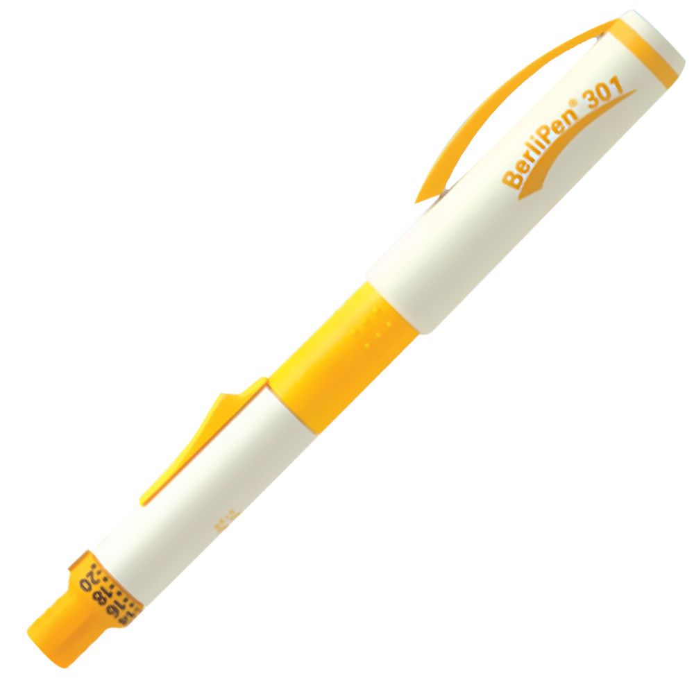 BERLIPEN 301 f.3 ml Patrone gelb