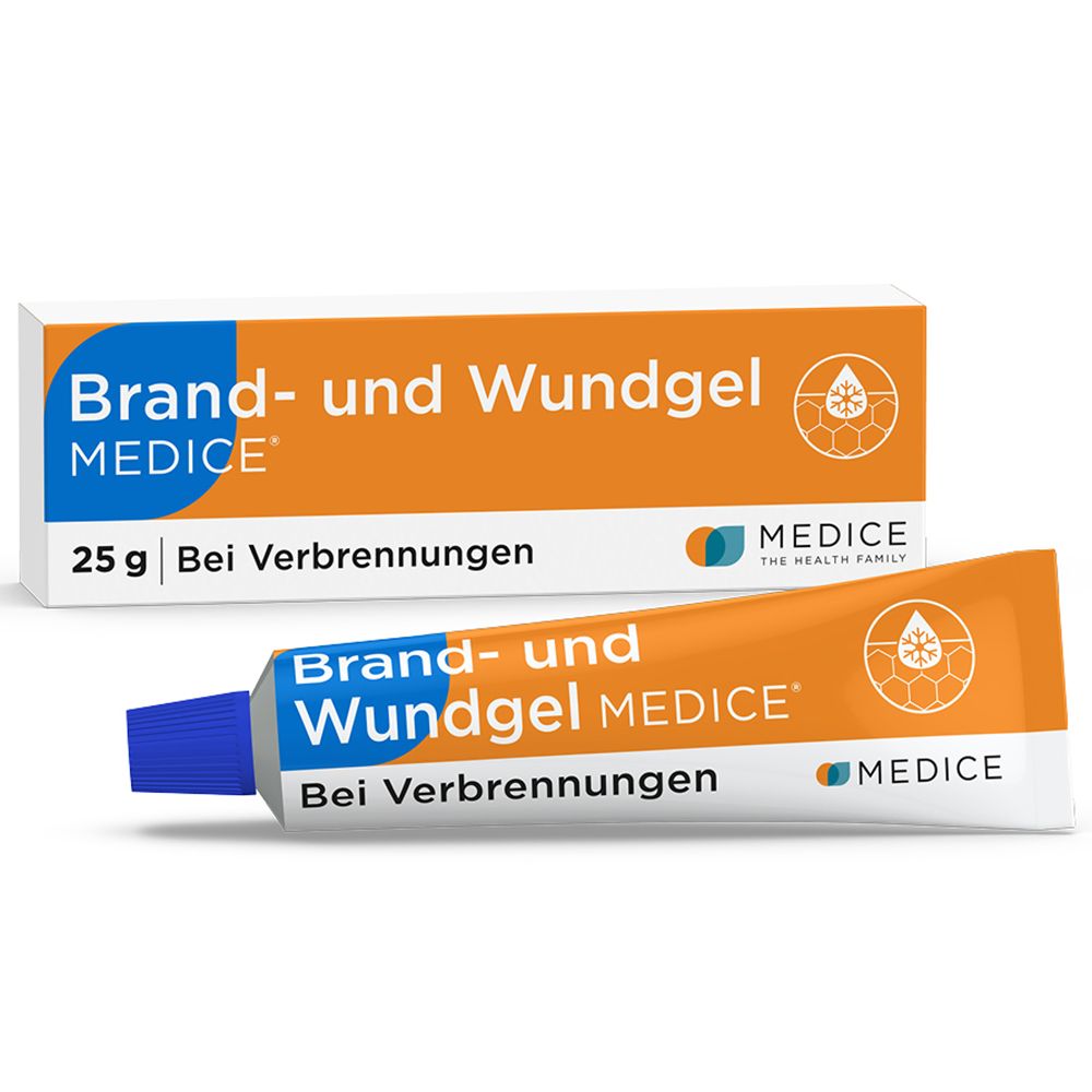 Brand und Wundgel Medice bei Verbrennungen & Sonnenbrand