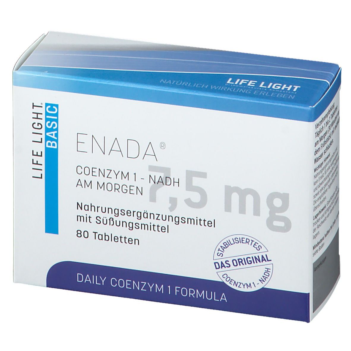 LIFE LIGHT ENADA® Coenzym 1-NADH
