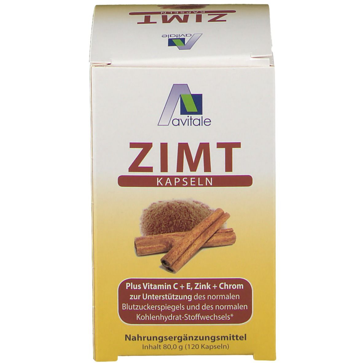 Avitale Zimtkapseln 500mg+Vitamin C + E