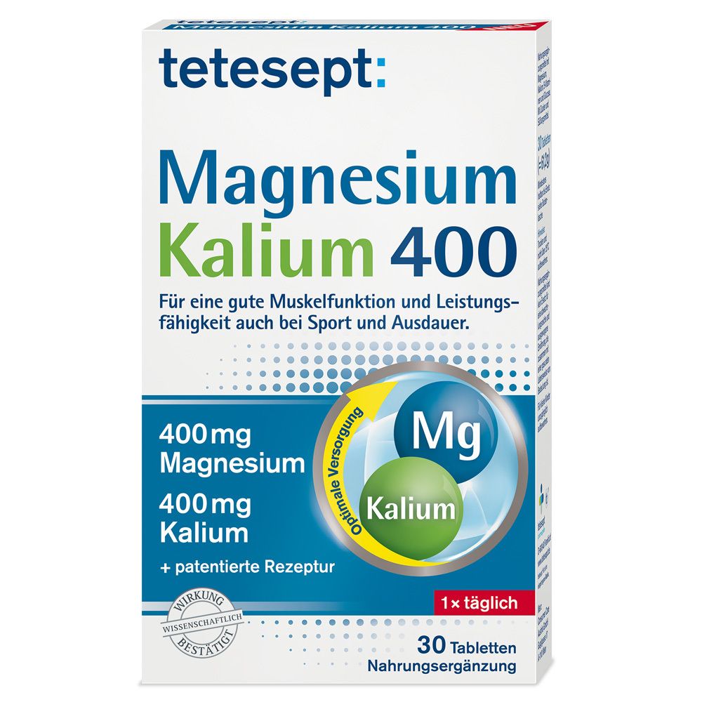 tetesept® Magnesium Kalium 400