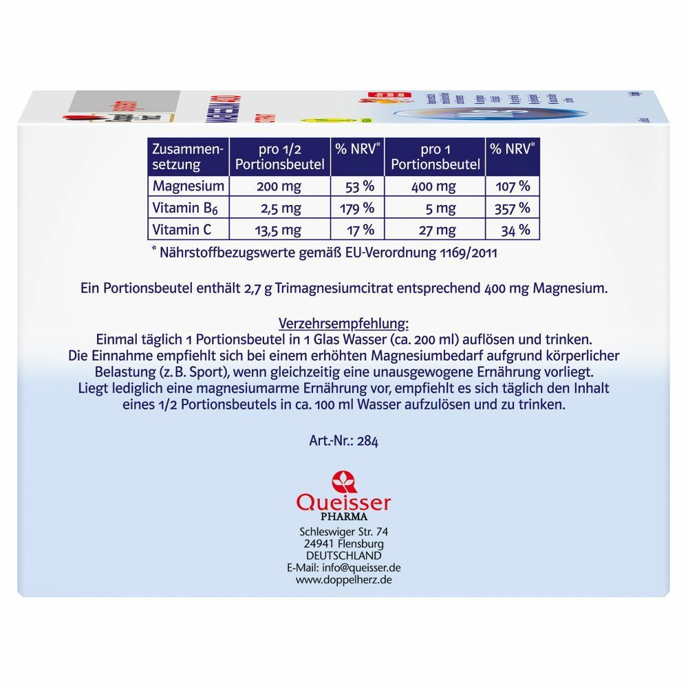 Doppelherz® system MAGNESIUM 400 CITRAT