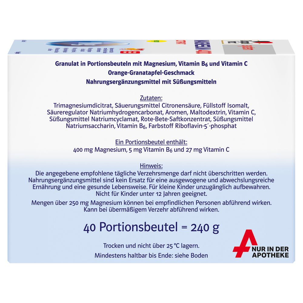 Doppelherz® system MAGNESIUM 400 CITRAT