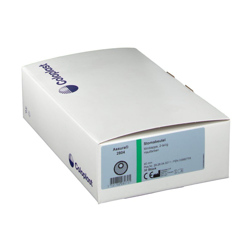 ASSURA® Stomakappe 40mm Hautfarben