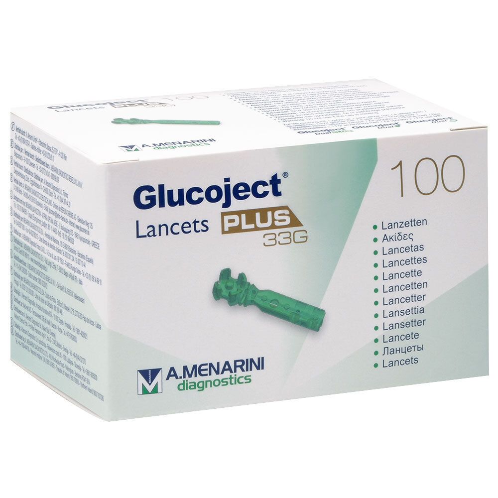 Glucoject® Plus 33G Lanzetten