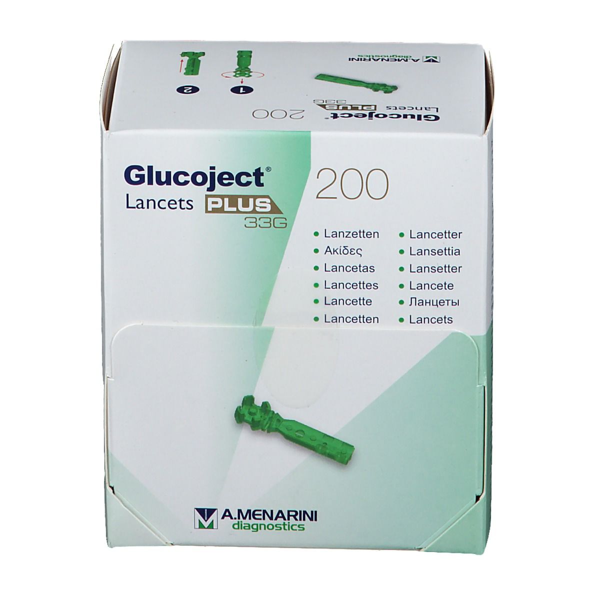 Glucoject® Plus 33G Lanzetten