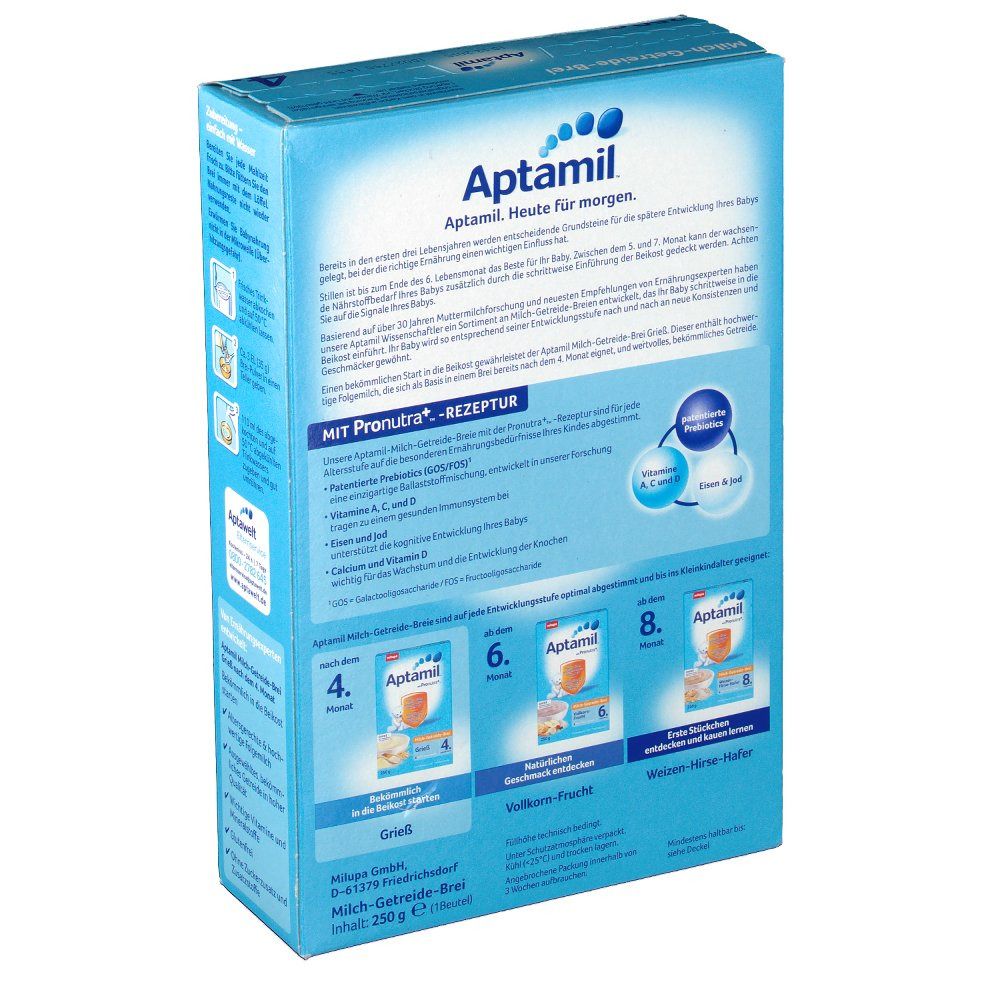 Aptamil™ Milch-Getreidebrei Grieß mit Pronutra+