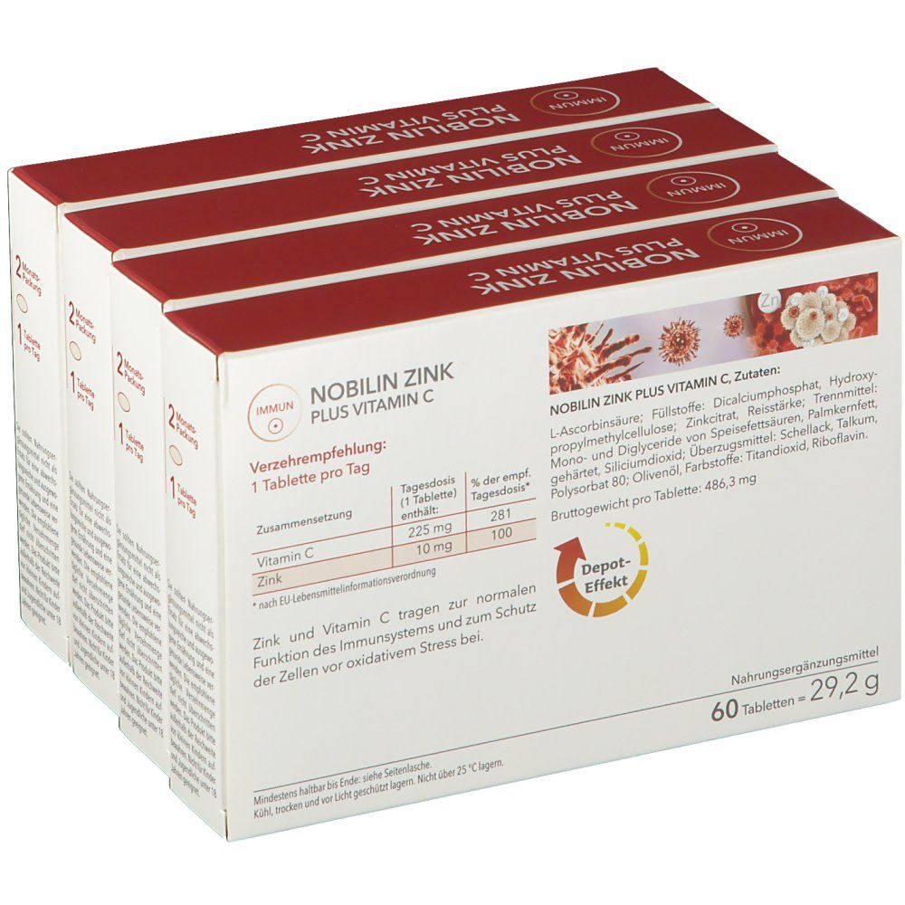 NOBILIN ZINK PLUS Vitamin C