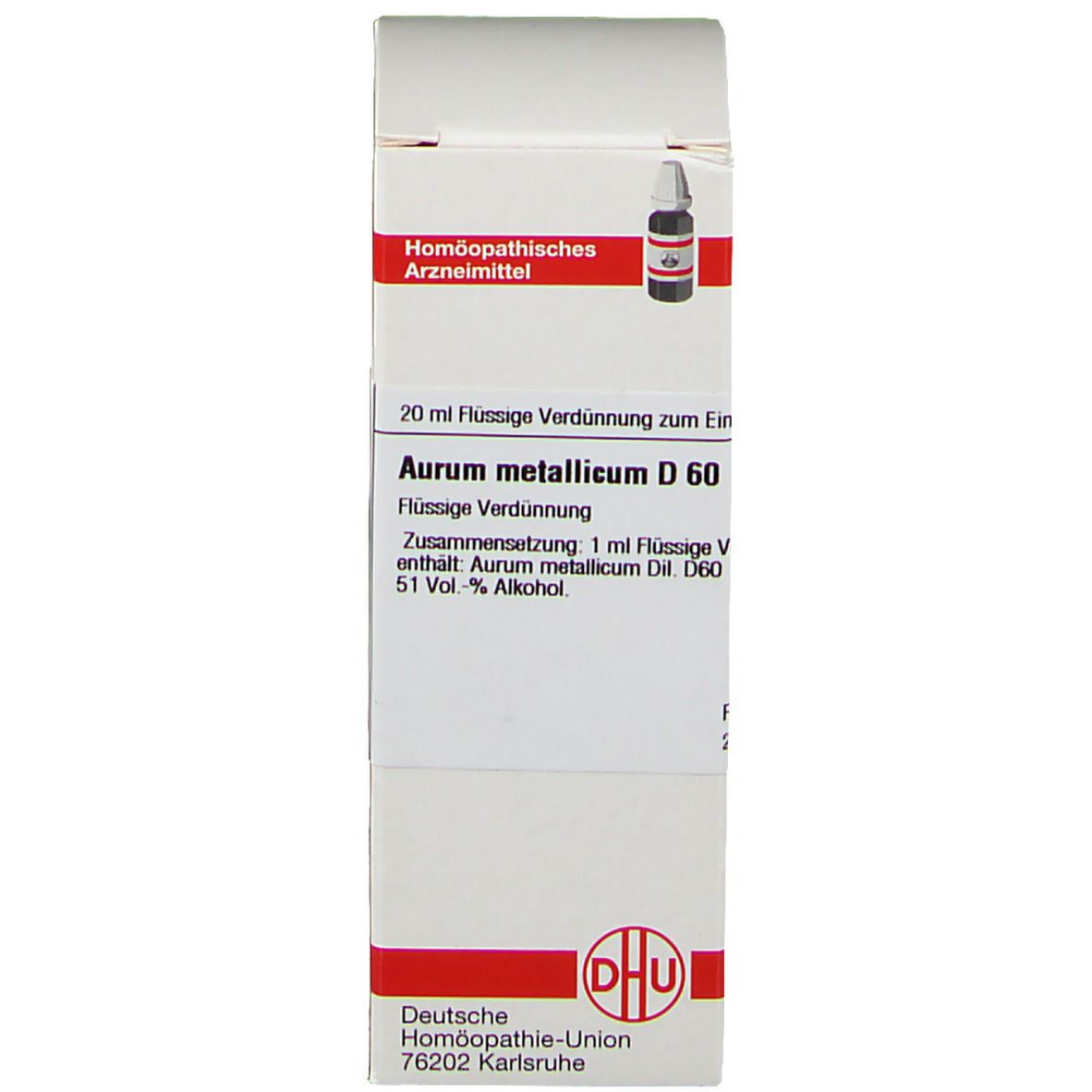 DHU Aurum Metallicum D60