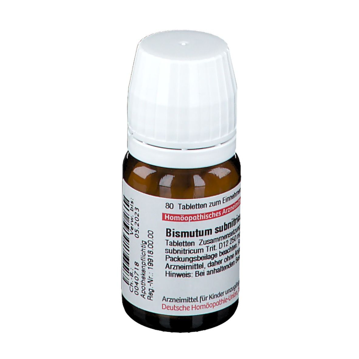 DHU Bismutum Subnitricum D12