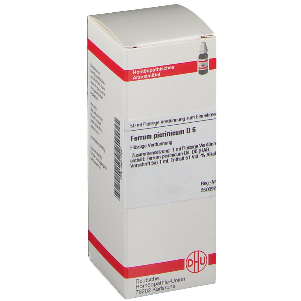 DHU Ferrum Picrinicum D6