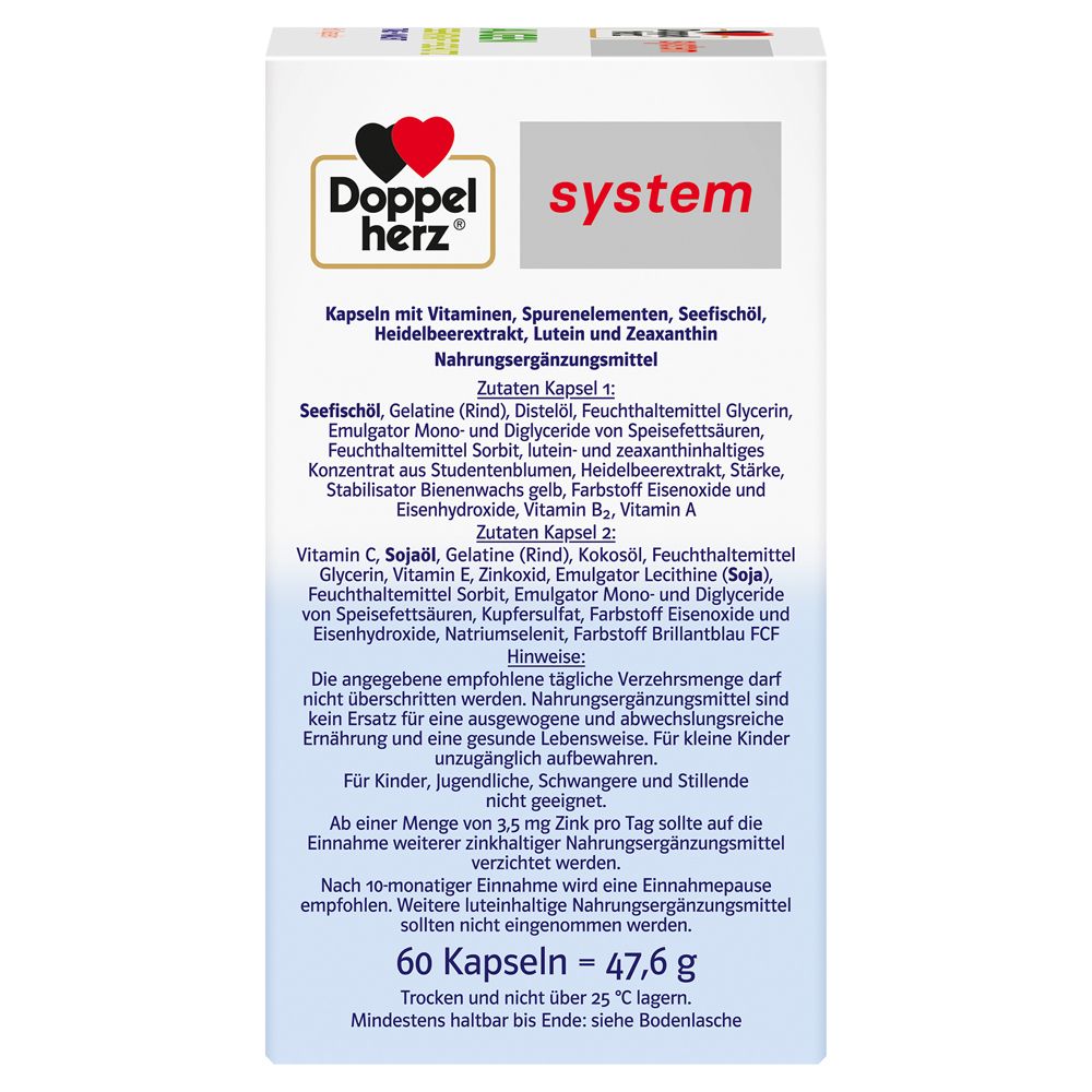 Doppelherz® system AUGEN SEHKRAFT + SCHUTZ