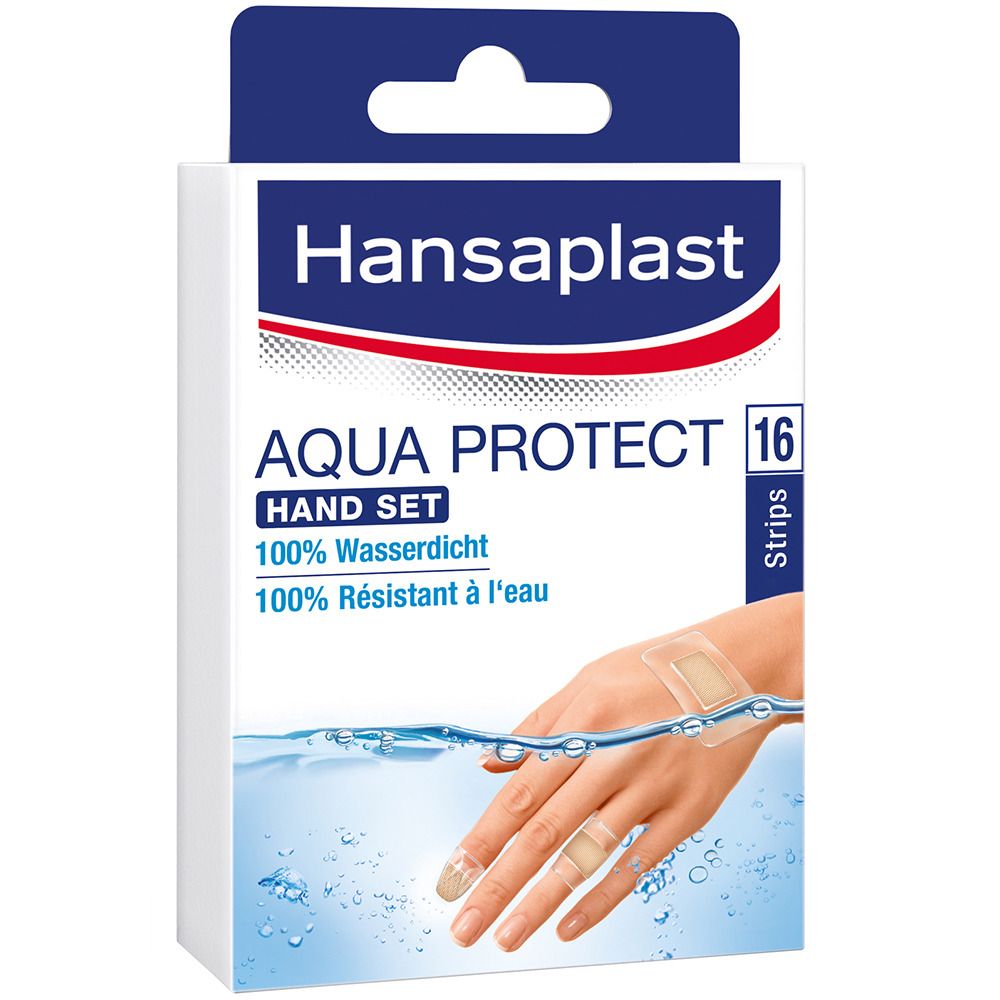 Hansaplast Aqua Protect Pflaster Hand-Set