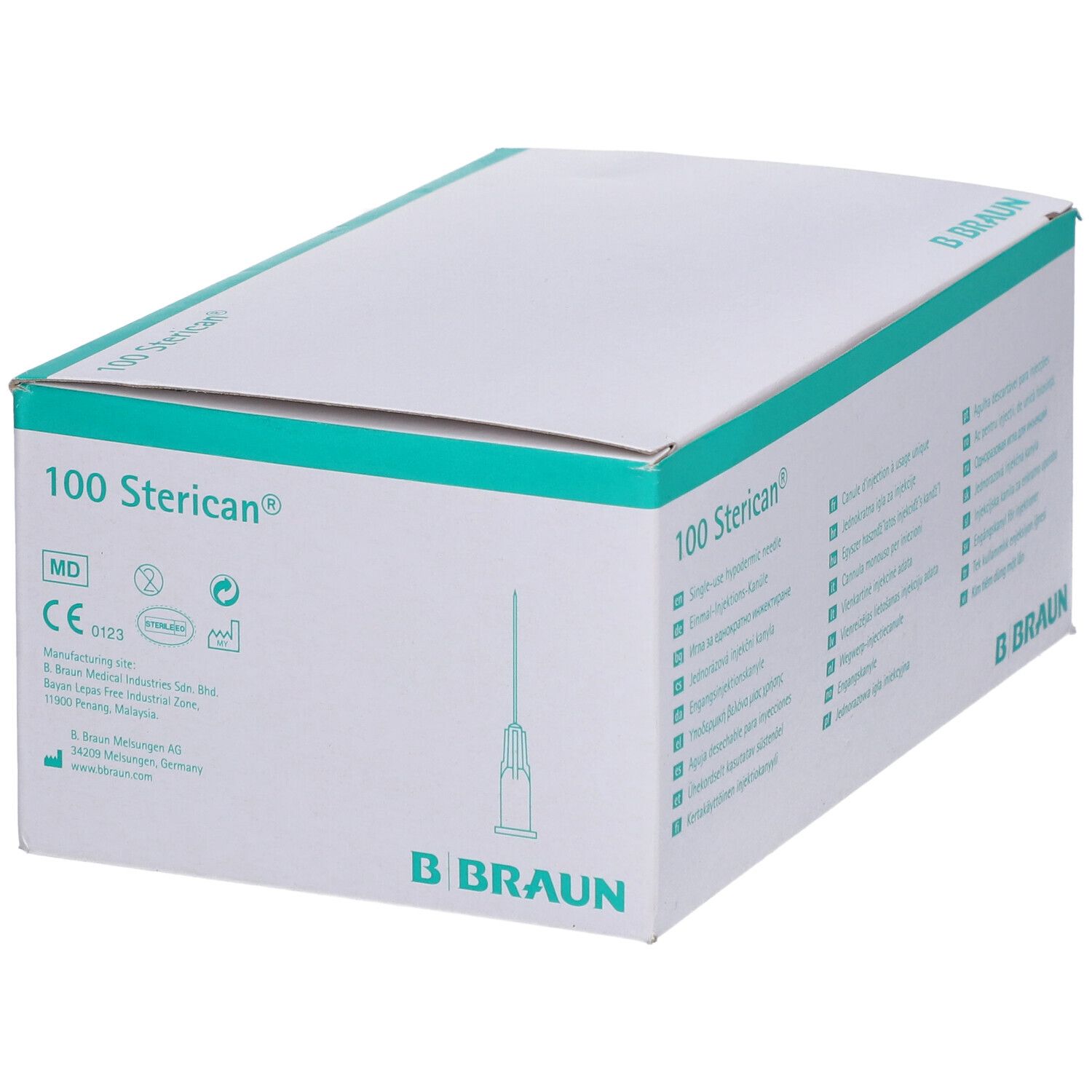 Sterican® zur Neuraltherapie G23 x 3 1/8 Zoll 0,60 x 80 mm blau