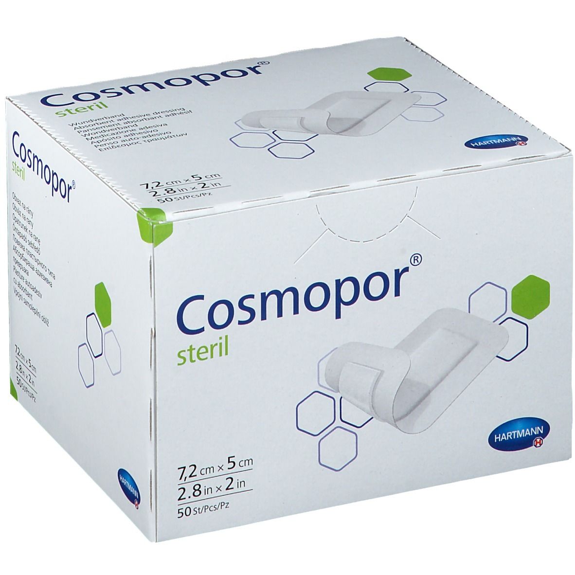 Cosmopor® steril 7,2 x 5 cm
