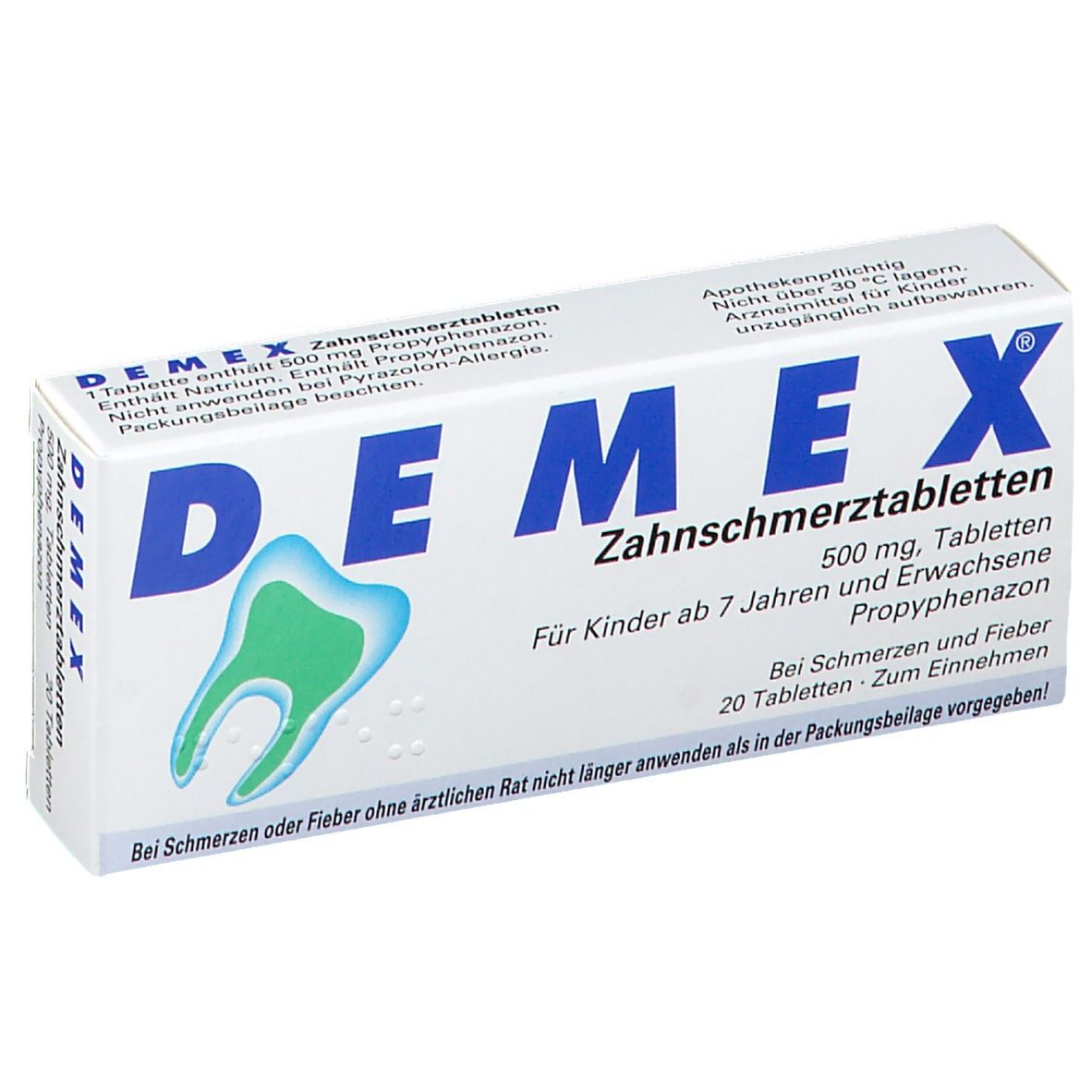 DEMEX® Zahnschmerztabletten