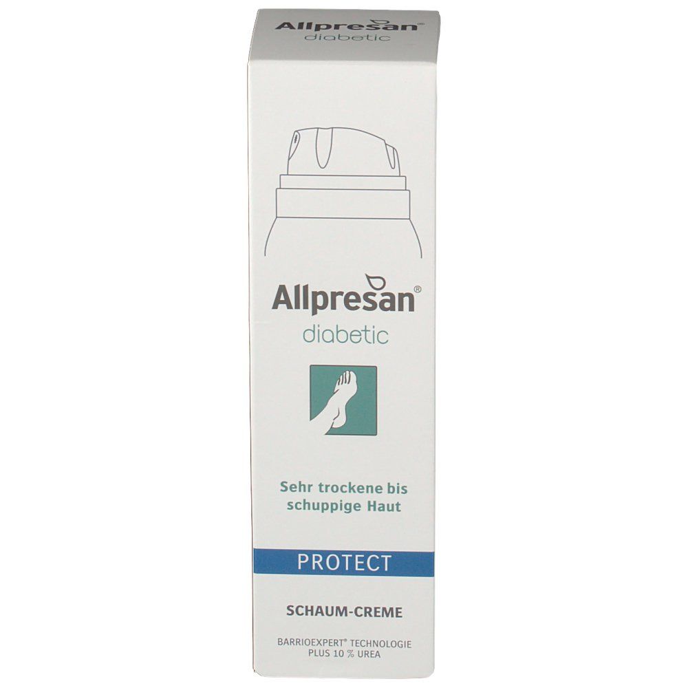 Allpresan® diabetic Original Schaum-Creme PROTECT Sehr trockene bis schuppige Haut