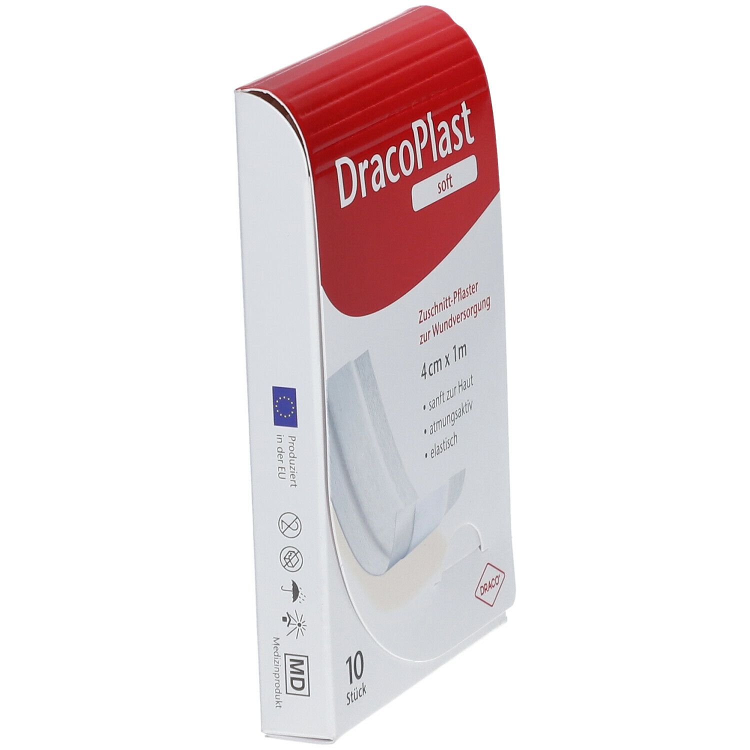 DRACOPLAST Soft Pflaster 4 cmx1 m