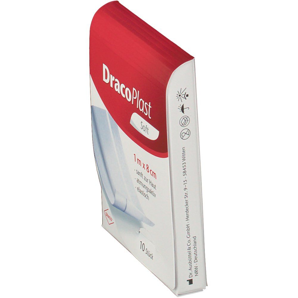 DRACOPLAST Soft Pflaster 8 cmx1 m