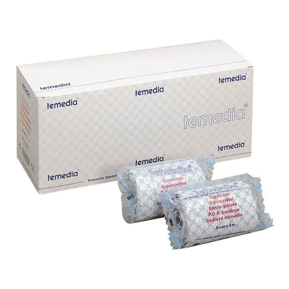 Temedia®-Spezial Gipsbinde 8 cm x 3 m