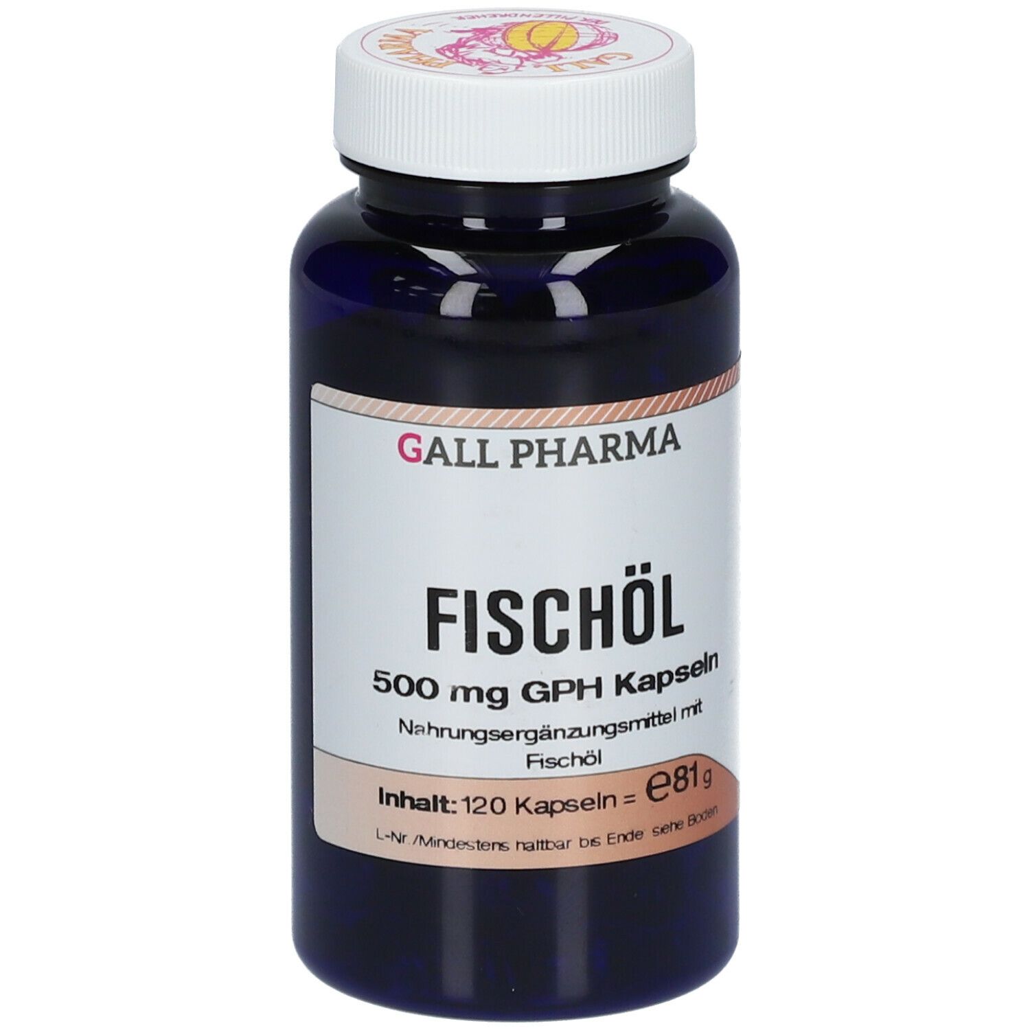 GALL PHARMA Fischöl 500 mg GPH Kapseln