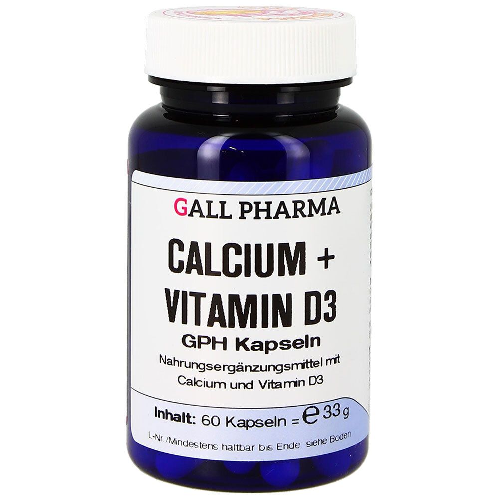 GALL PHARMA CALCIUM + VITAMIN D3 GPH Kapseln