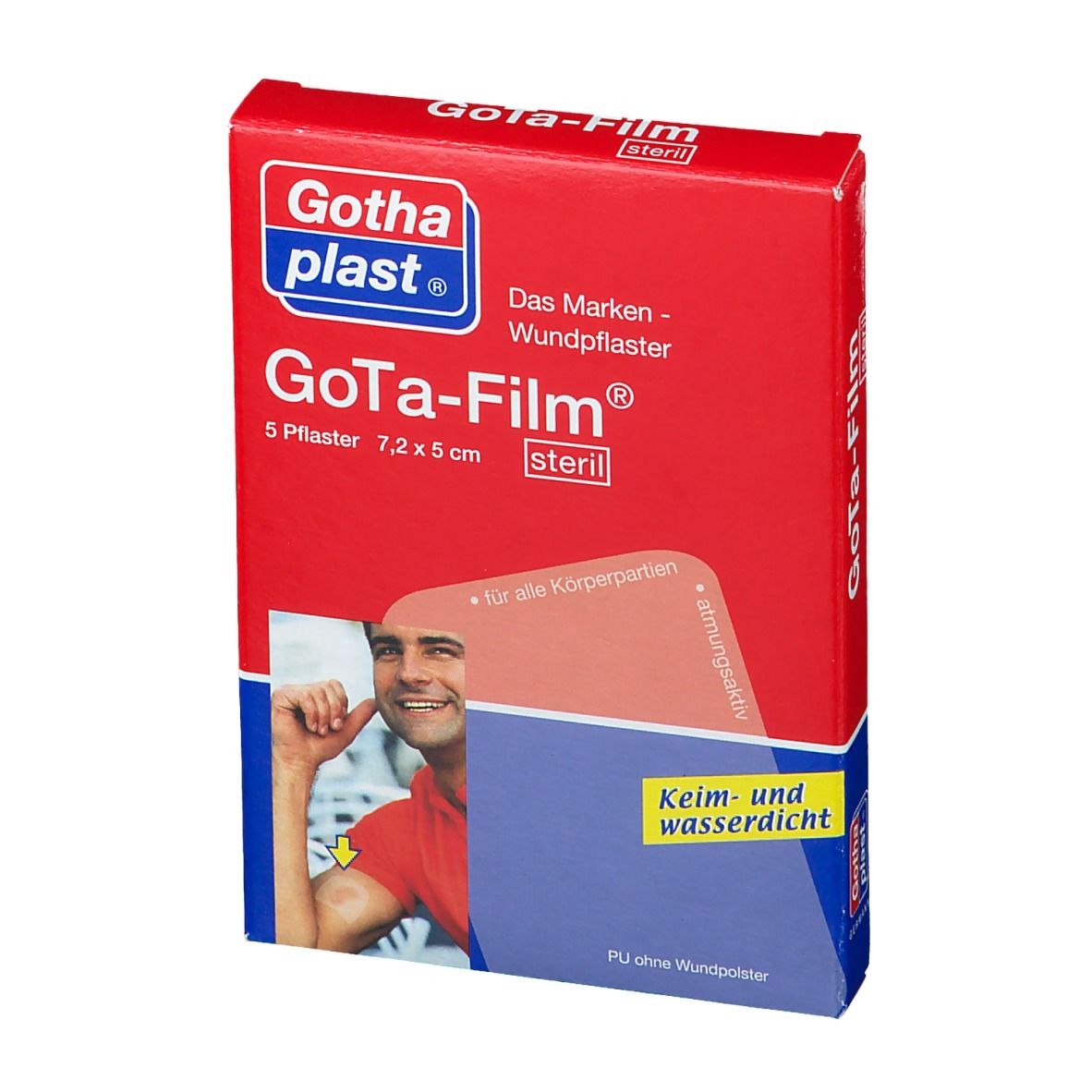 GoTa-FILM steril 5 cm x 7,2 cm