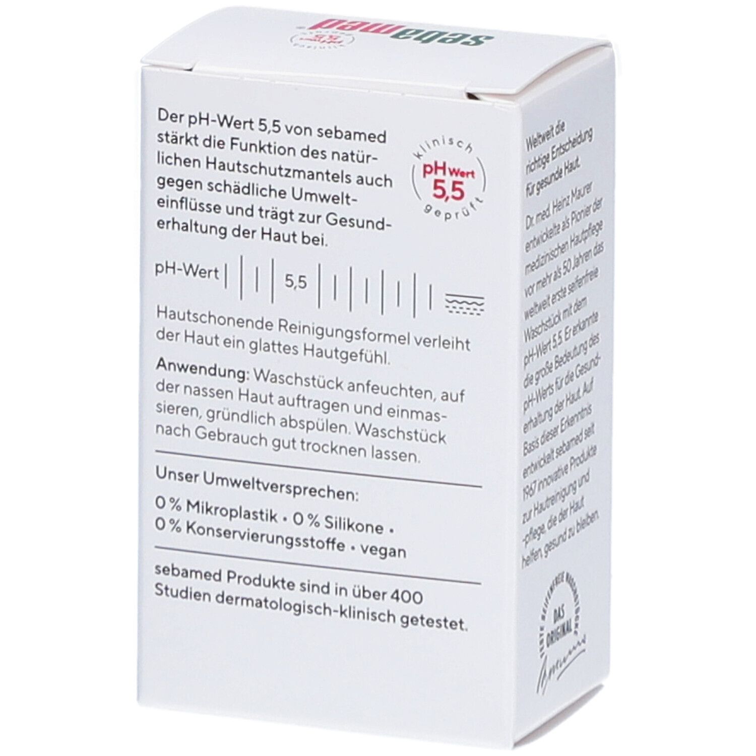 sebamed® seifenfreies Waschstück