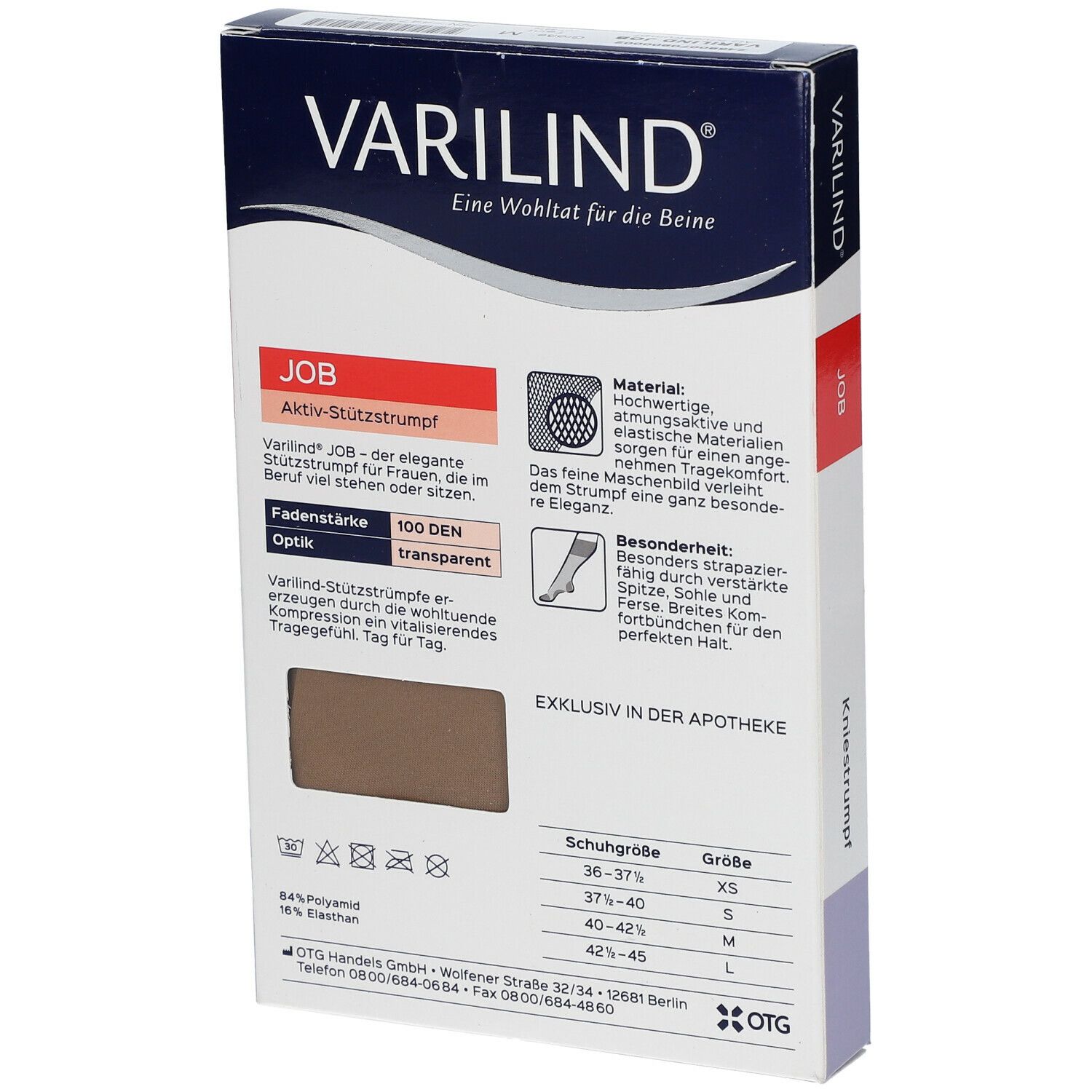 VARILIND® Job 100 DEN Gr. M transparent