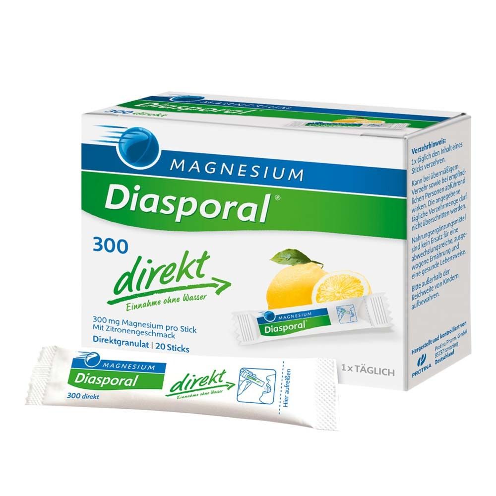 Magnesium Diasporal® 300 direkt Zitrone