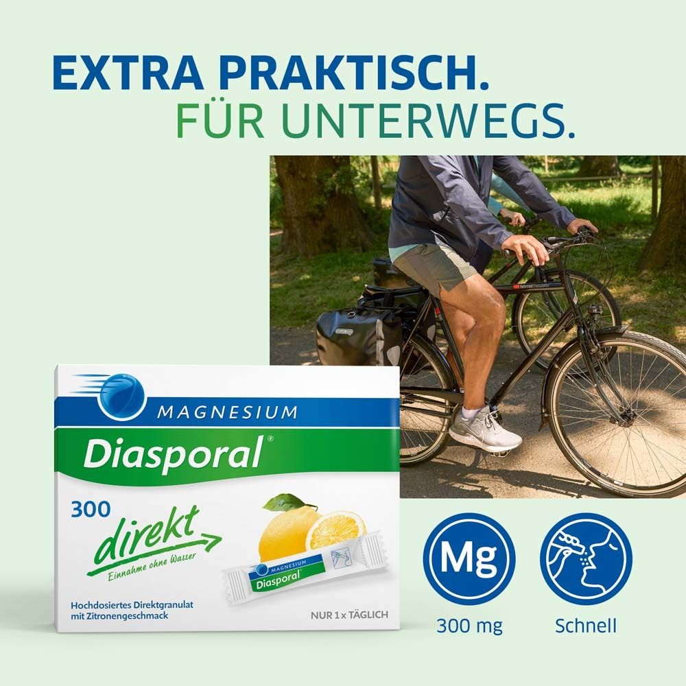 Magnesium Diasporal® 300 direkt Zitrone