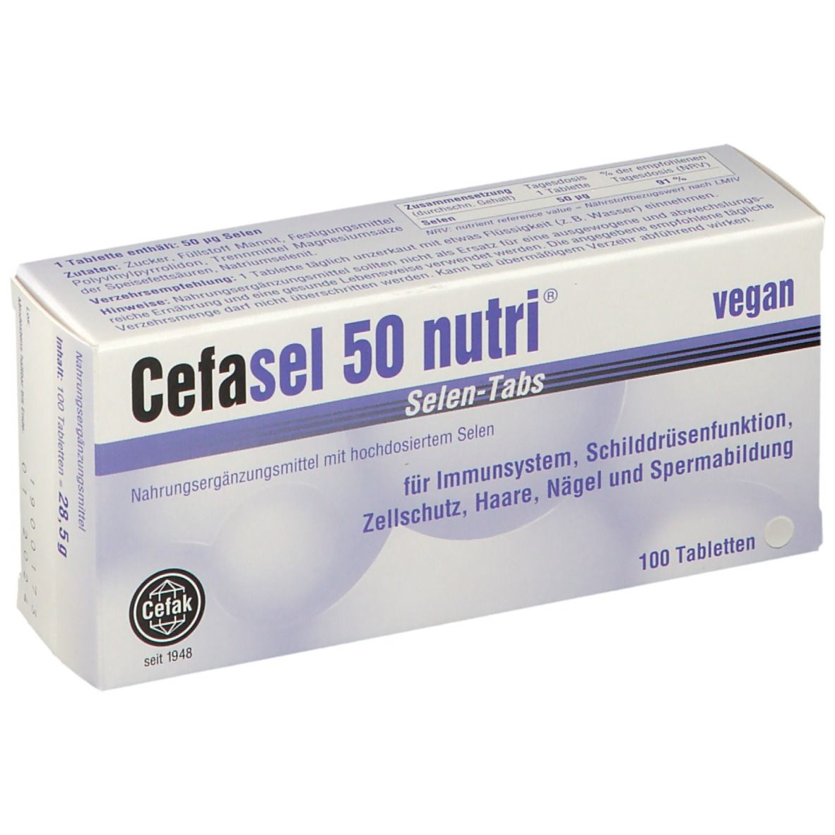Cefasel 50 nutri® Selen-Tabs