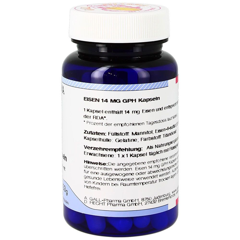 GALL PHARMA Eisen 14 mg