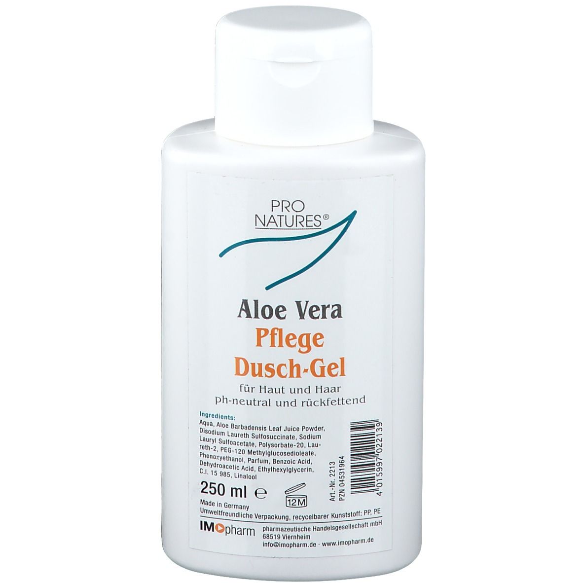 PRO NATURES Aloe Vera Pflege Dusch-Gel