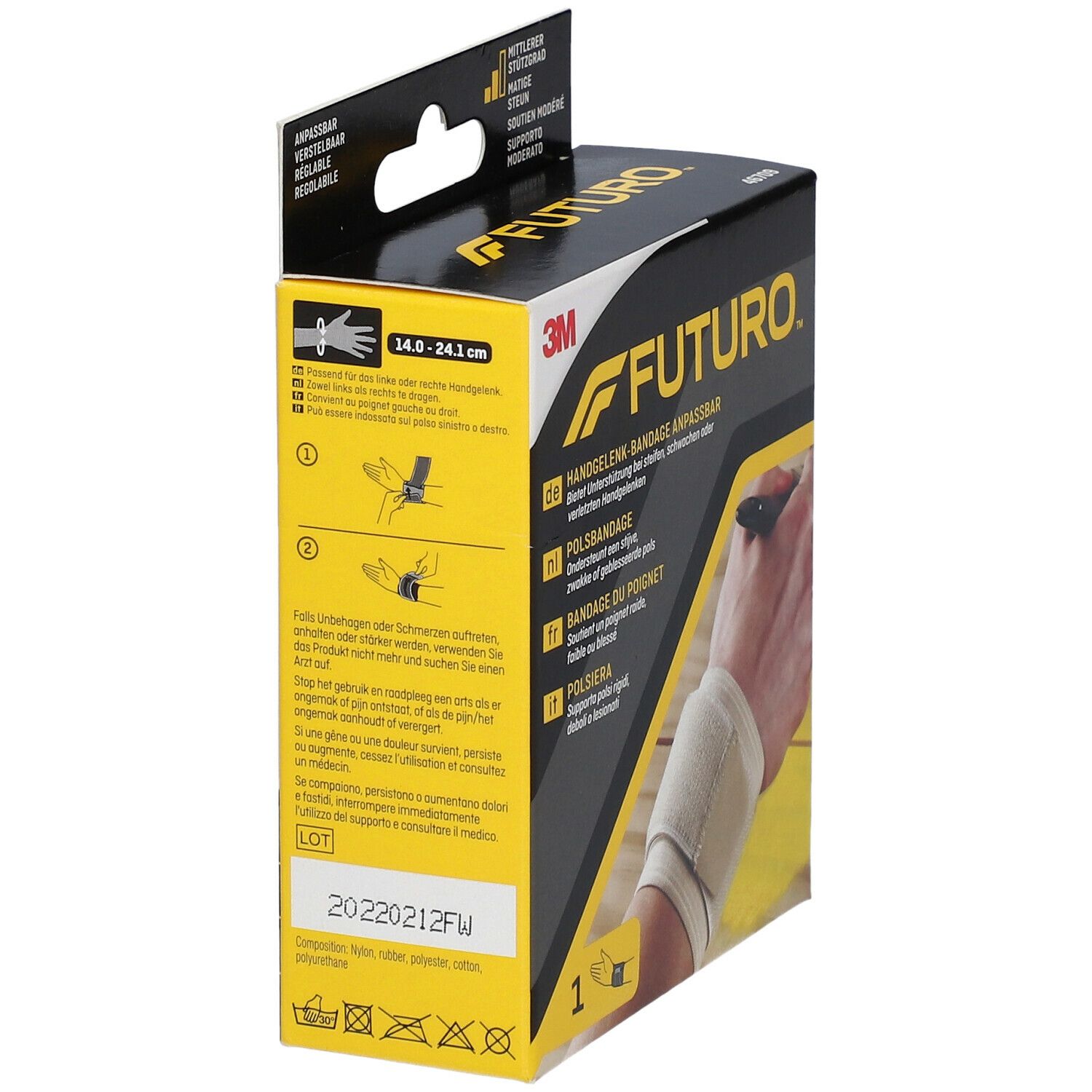 FUTURO™ Handgelenk-Bandage Größe 14,0 - 24,0 cm
