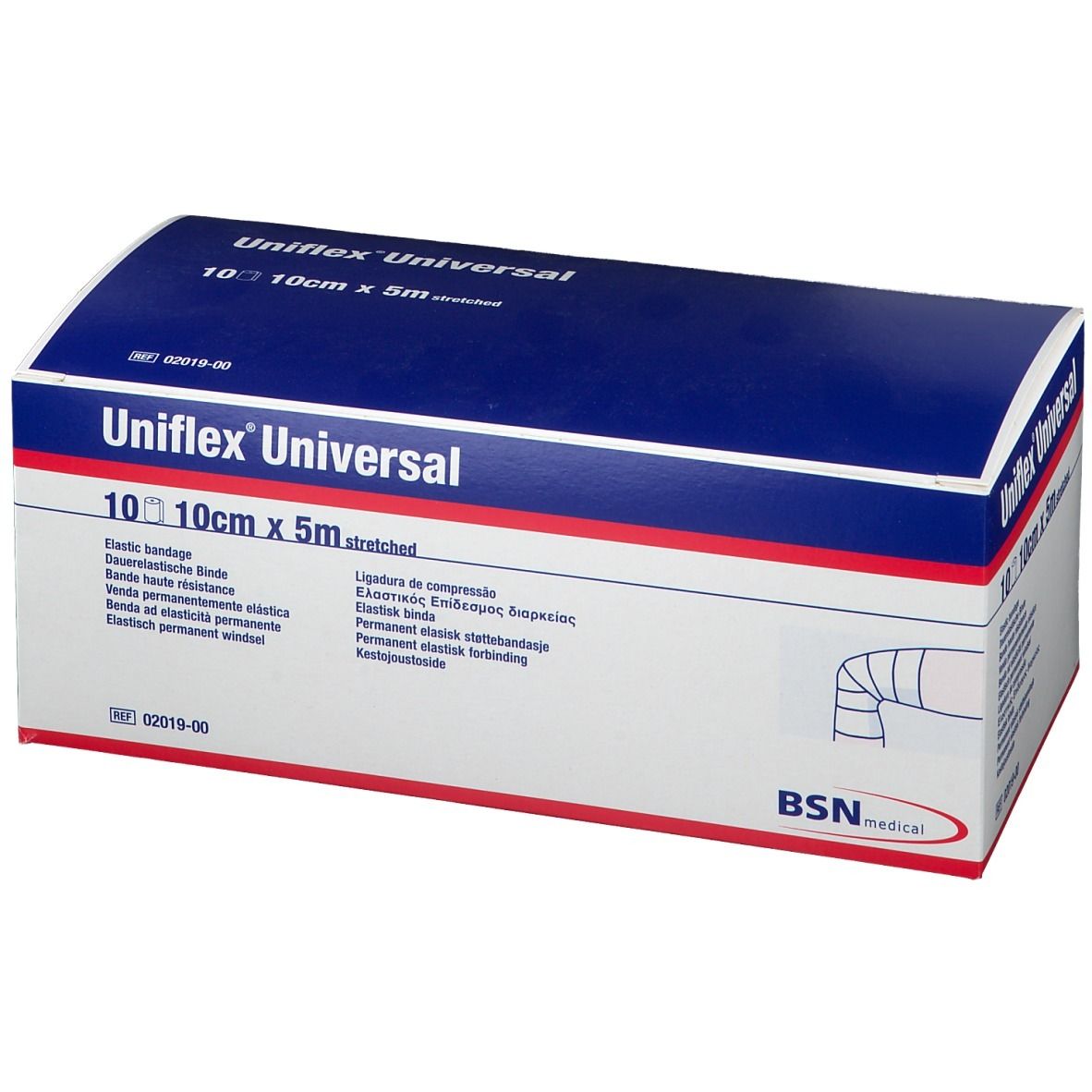 Uniflex® Universal 10 cm x 5 m weiß