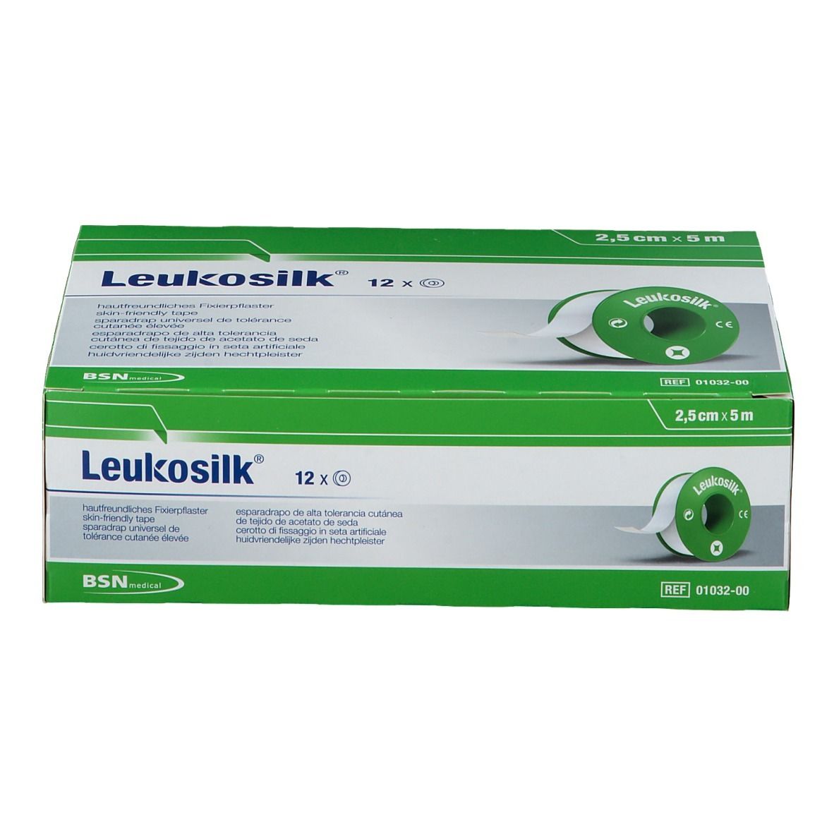 Leukosilk® 2,5 cm x 5 m mit Schutzring Radtke Medical, 2,43 €
