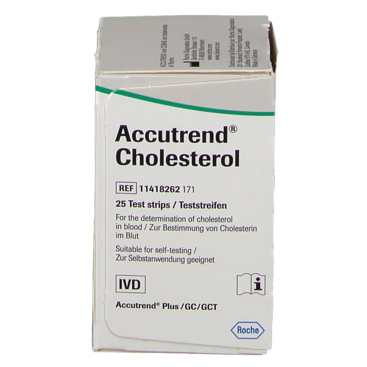 Accutrend® Cholesterol Teststreifen