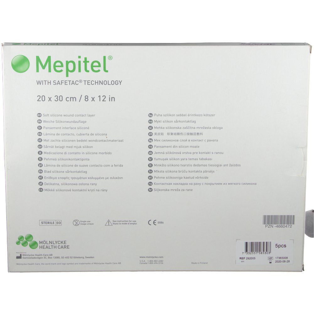 Mepitel® Silikon Netzverband 20 x 30 cm steril