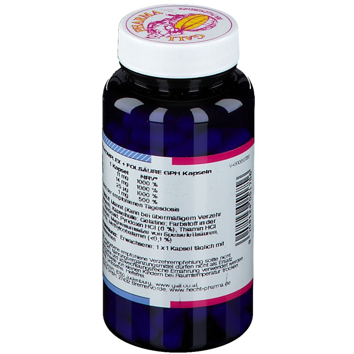 GALL PHARMA Vitamin B-Komplex + Folsäure GPH