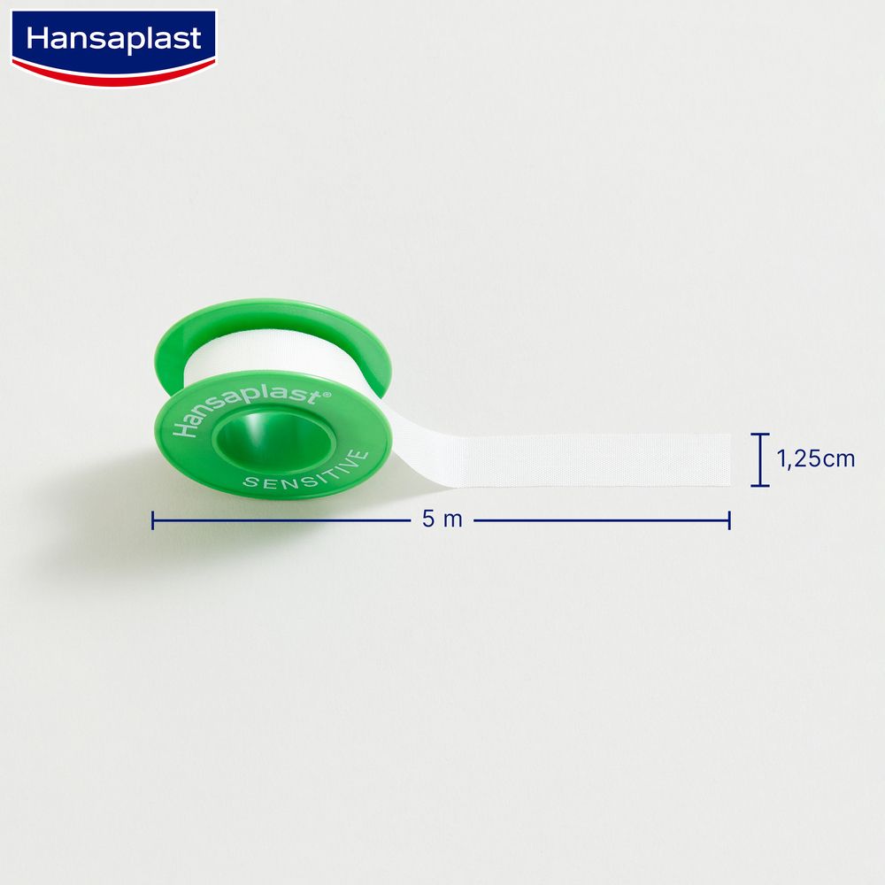 Hansaplast Fixierpflaster Sensitive 5 m x 1,25 cm