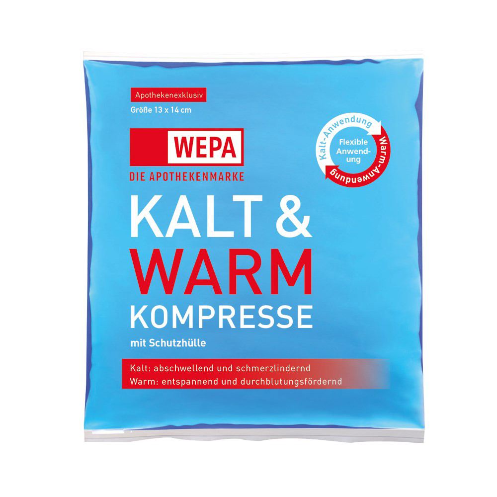 WEPA Kalt und Warm Kompresse 13 x 14 cm