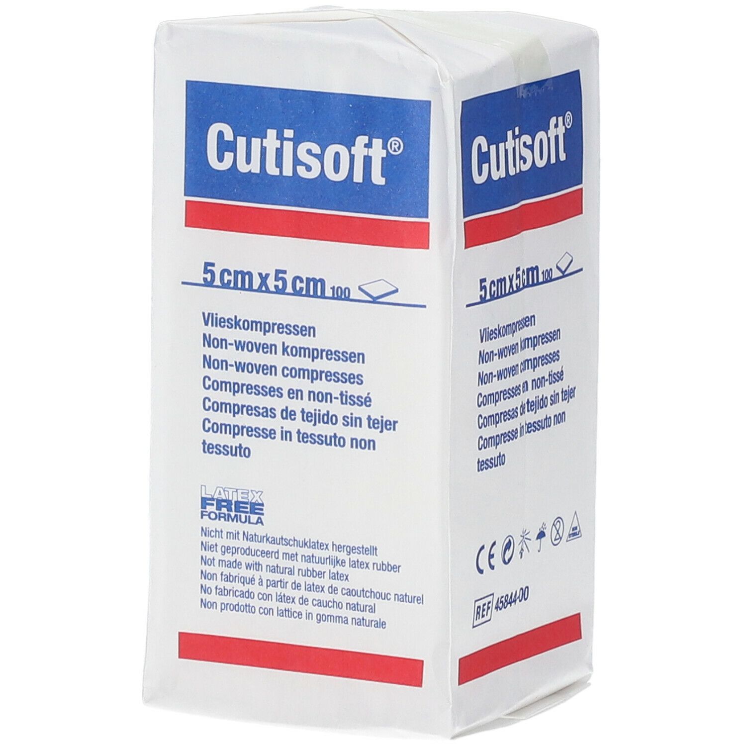 Cutisoft® Vlieskompresse unsteril 5 cm x 5 cm