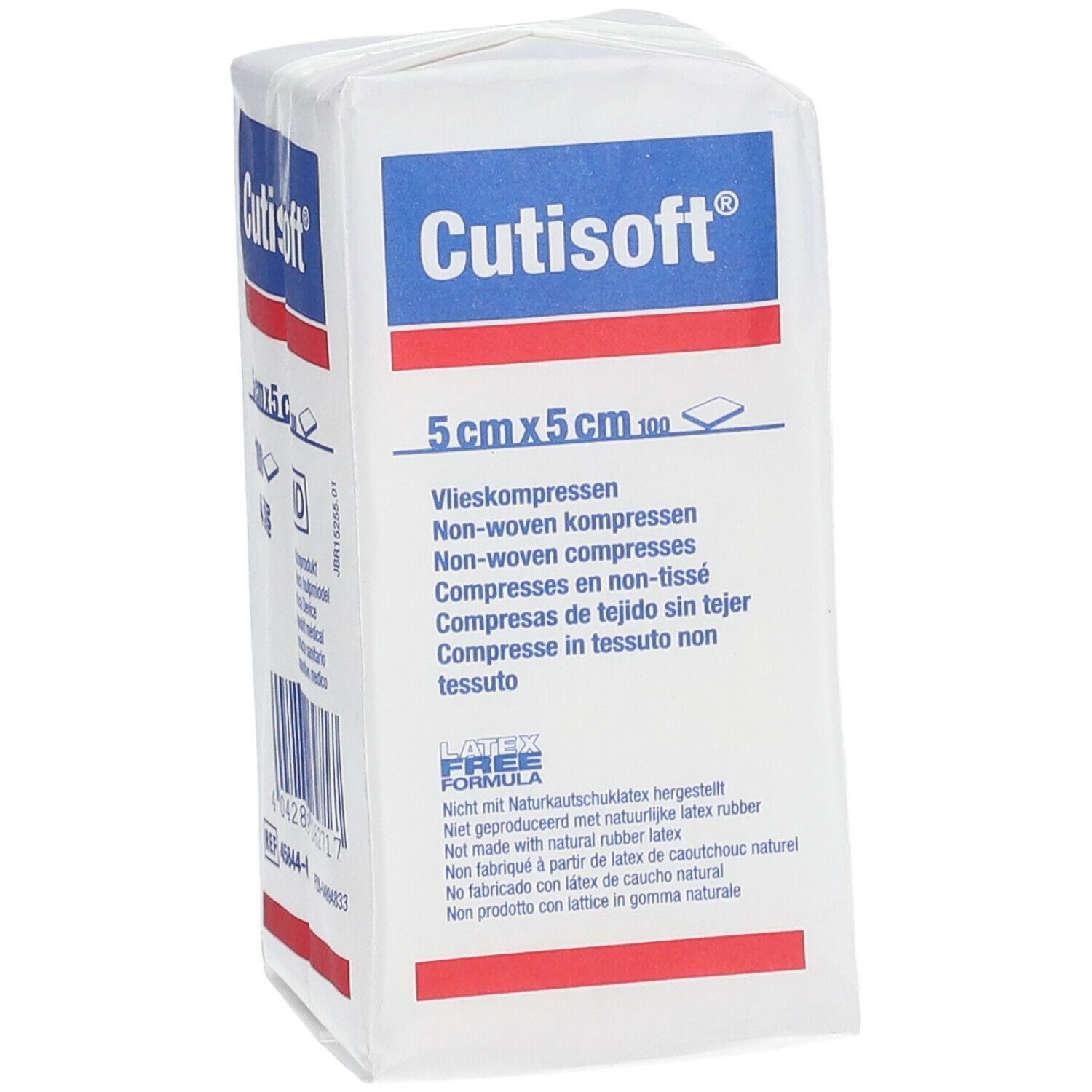 Cutisoft® Vlieskompresse unsteril 5 cm x 5 cm