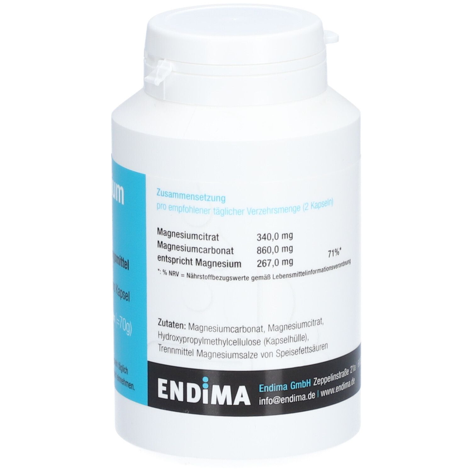 Endima® Magnesium 600 Kapseln